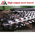 high output screw barrel with mixing head &barrier type